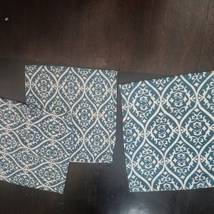 3 Pillow Covers 2x 16"  1x 22" Approx.